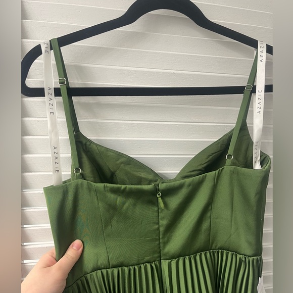 Azazie Atelier Emma dress in Olive Green, size 4 - New with tags! NWT - Picture 8 of 8